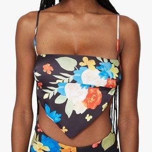 WeWoreWhat - Tropicana Bandana Top.